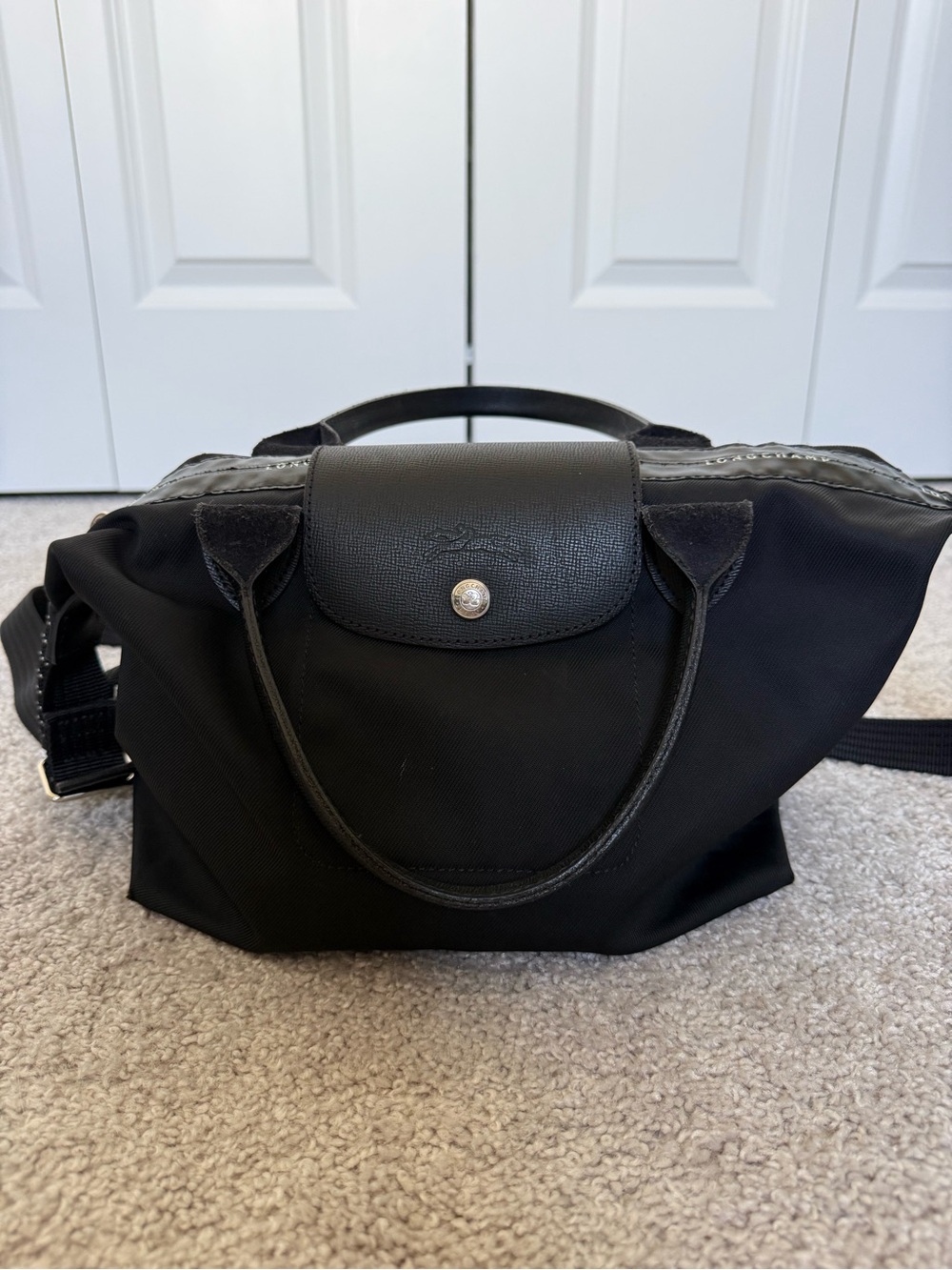 Longchamp Le Pliage Energy Small Black
